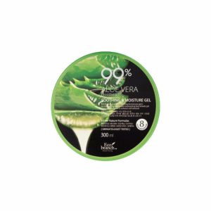 ECO BRANCH ALOE VERA 99% SOOTHING MOISTURE GEL (300ml), Успокаивающий и увлажняющий гель для лица с экстрактом алоэ (300мл)