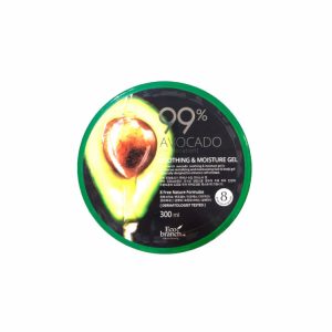 ECO BRANCH AVOCADO 99% SOOTHING MOISTURE GEL (300ml), Успокаивающий и увлажняющий гель для лица с экстрактом авокадо (300мл)