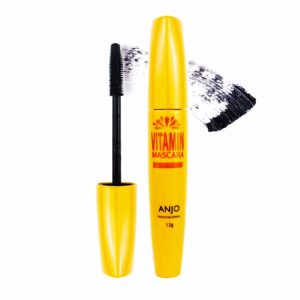 ANJO PROFESSIONAL VITAMIN MASCARA WATER PROOF (12gr), Водостойкая тушь для ресниц с витаминами (12гр)