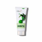 TENZERO BALANCING FOAM CLEANSER GREEN TEA 100ml, Балансирующая пенка для умывания с экстрактом зеленого чая