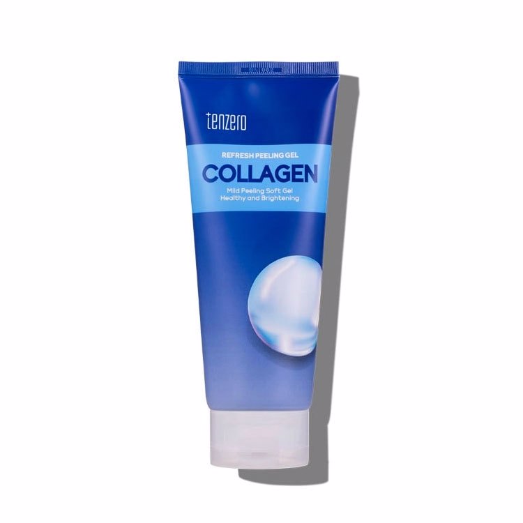 TENZERO REFRESH PEELING GEL COLLAGEN 180ml, Пилинг-гель для лица с коллагеном