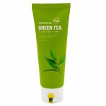 HEBEHEBA GREEN TEA CLEANSING FOAM (120ml), Пенка для умывания с экстрактом зелёного чая (120мл)