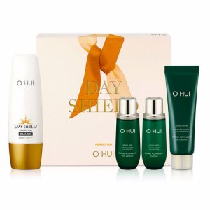 O HUI - DAY SHIELD PERFECT SUN BLACK SPECIAL SET (50ml+20ml+20ml+40ml), Солнцезащитный крем в наборе (50мл+20мл+20мл+40мл)