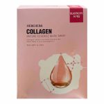 HEBEHEBA COLLAGEN NATURAL ESSENCE MASK SHEET (25ml+10ea), Коллагеновая маска с натуральной эссенцией (25мл+10шт)