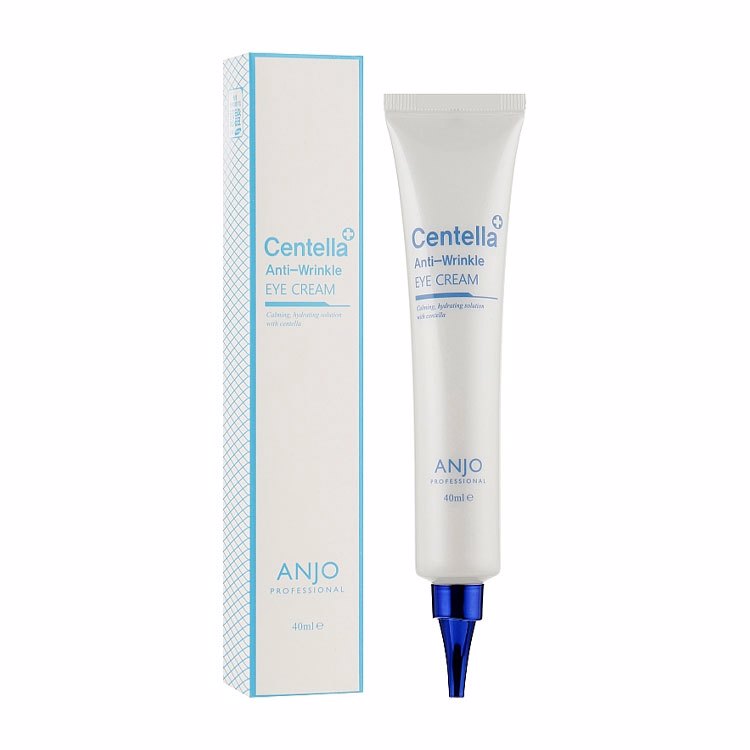 ANJO PROFESSIONAL CENTELLA ANTI-WRINKLE EYE CREAM (40ml), Омолаживающий крем для кожи вокруг глаз с экстрактом центеллы (40мл)