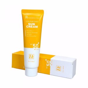 FACE REVOLUTION CICA PURE DAILY SUN CREAM SPF50+ PA++++ (50ml), Солнцезащитный крем для проблемной кожи (50мл)