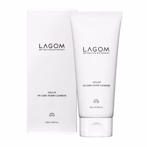 LAGOM CELLUP PH CURE FOAM CLEANSER (120ml), Увлажняющая слабокислотная пенка для умывания (120мл)
