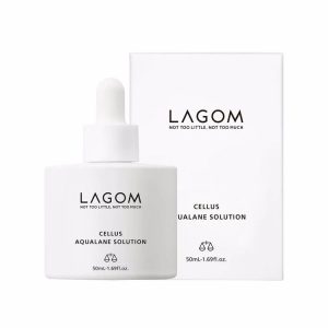 LAGOM CELLUS AQUALANE SOLUTION (50ml), Питательная сыворотка с ферментированным скваланом (50мл)