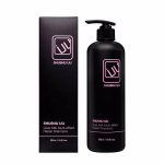 SHUSHU UU GOAT MILK MULTI-EFFECT REPAIR SHAMPOO (BLACK) (500ml), Многоцелевой восстанавливающий шампунь с козьим молоком (Черный) (500мл)