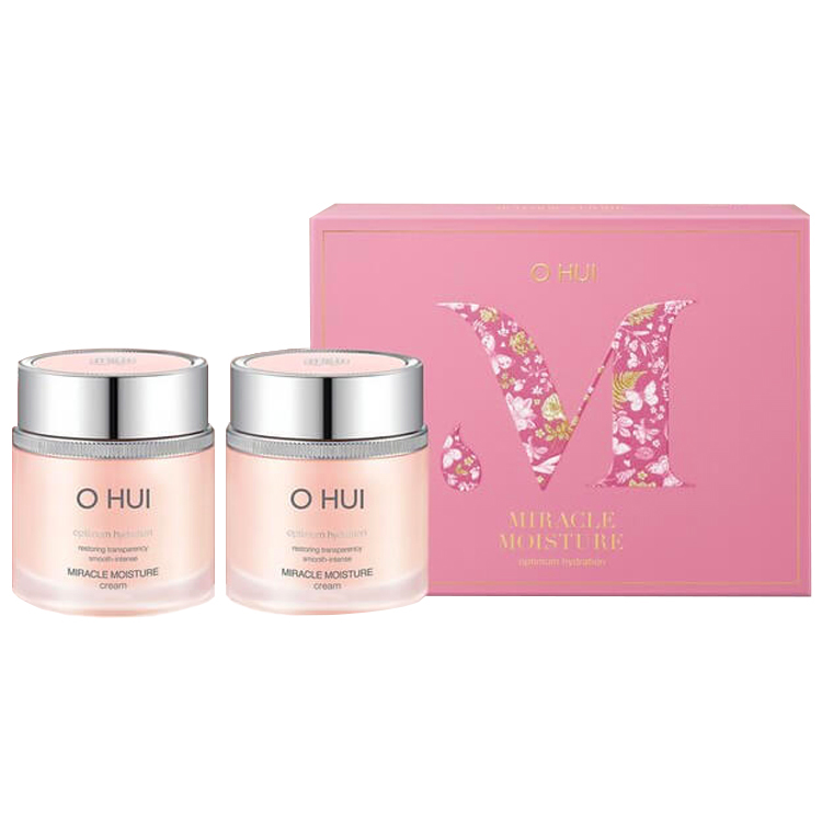 O HUI MIRACLE MOISTURE CREAM SPECIAL SET (60ml * 2ea), Специальный набор увлажняющих кремов (60мл * 2шт)
