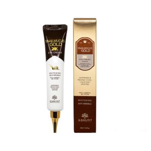 ESHUMI SNAIL MUCUS GOLD EYE CREAM (40ml), Крем для глаз с золотом и муцином улитки (40мл)