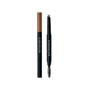 KARADIUM FLAT EYEBROW PENCIL NO.4 GRAY BROWN (3gr), Карандаш для бровей №4 Серо-коричневый (3гр)