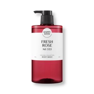 HAPPY BATH FRESH ROSE ORIGINAL COLLECTION BODY WASH №555 (910gr), Гель для душа с ароматом свежих роз (910гр)