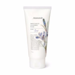 MAMONDE TRIPLE MULTI CLEANSING FOAM IRIS (175ml), Пенка для умывания с экстрактом ириса (175мл)