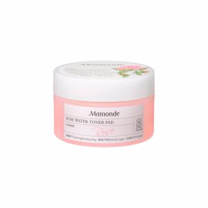 MAMONDE ROSE WATER TONER PAD (40ea), Очищающие диски с экстрактом розы (40шт)