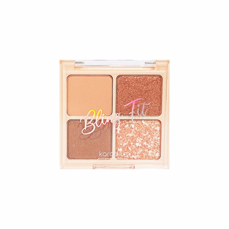 KARADIUM-BLING FIT BIJOU BOX SHADOW (MOON STONE) 7,5g, Компактная палитра теней для век (Лунный камень)