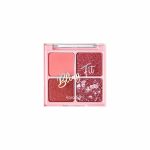 KARADIUM-BLING FIT BIJOU BOX SHADOW (ROSE QUARTZ) 7,5g, Компактная палитра теней для век (Розовый кварц)