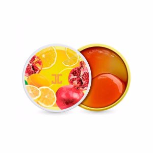 JAYJUN COSMETICS POM LEMON DUO EYE GEL PATCH (60ea), Осветляющие патчи от тёмных кругов (60шт)