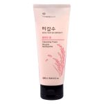 THE FACE SHOP RICE WATER BRIGHT CLEANSING FOAM (300ml), Очищающая пенка с экстрактом риса (300мл)