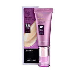THE FACE SHOP FACE IT POWER PERFECTION BB CREAM #21 (20ml), Увлажняющий ББ крем для идеального покрытия #21 (20мл)