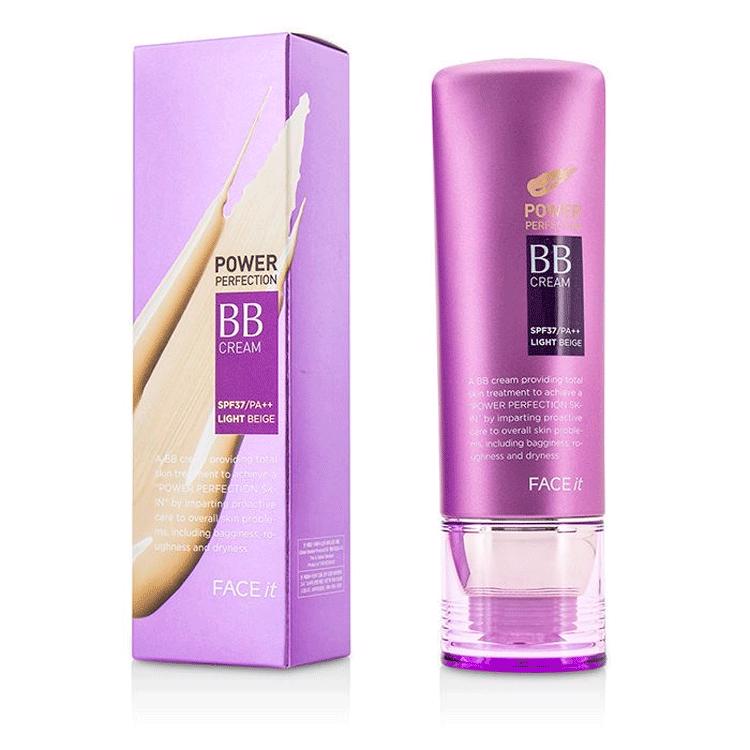 THE FACE SHOP FACE IT POWER PERFECTION BB CREAM #13 (40ml), Увлажняющий ББ крем для идеального покрытия #13 (40мл)