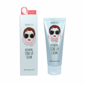 URBAN CITY AQUARING TONE-UP CREAM (100ml), Увлажняющий осветляющий крем для лица (100мл)