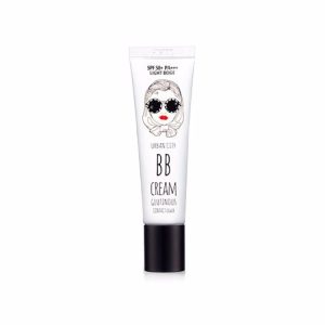 URBAN CITY GLUTINOUS CONTACT COVER BB #21 LIGHT BEIGE (30ml), Маскирующий ББ крем #21 светло-бежевый (30мл)