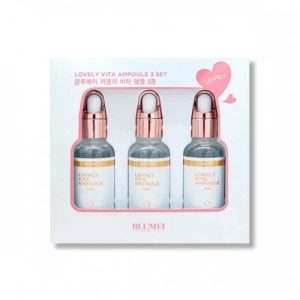 BLUMEI LOVELU VITA AMPOULE 3SET (30ml+30ml+30ml), Набор омолаживающих ампул с витаминами (30мл+30мл+30мл)
