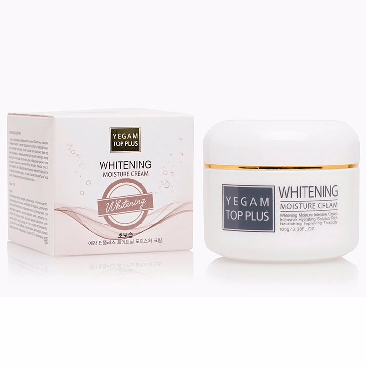 YE GAM TOP FACE WHITENING MOISTURE CREAM (100g), Отбеливающий крем с эффектом увлажнения (100г)