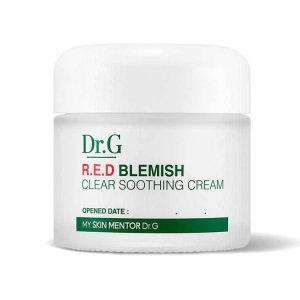 DR.G RED BLEMISH CLEAR SOOTHING CREAM (70ml), Очищающий крем для увлажнения чувствительной кожи (70мл)
