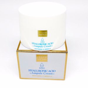 YE GAM TOP PLU HYALURONIC ACID AMPULE CREAM 80gr, Ампульный крем с гиалуроновой кислотой