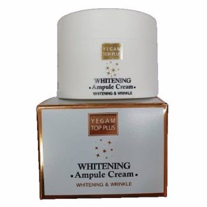YE GAM TOP PLU WHITENING AMPULE CREAM 80gr, Осветляющий ампульный крем