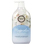 HAPPY BATH PURE WHITE MAGNOLIA ESSENCE BODY WASH (900ml), Гель для душа с экстрактом цветов магнолии (900мл)
