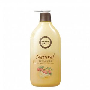 HAPPY BATH NATURAL REAL MOSITURE FRUIT BODY WASH (900ml), Увлажняющий гель для душа с экстрактами фруктов (900мл)