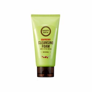 HAPPY BATH SOAPBERRY CLEANSING FOAM ORIGINAL 150gr, Пенка для умывания с экстрактом мыльнянки