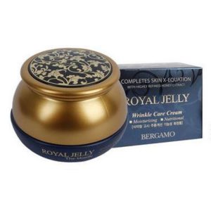 BERGAMO ROYAL JELLY WRINKLE CARE CREAM (50ml), Омолаживающий питательный крем (50мл)