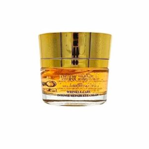 BERGAMO LUXURY GOLD WRINKLE CARE INTENSE REPAIR EYE CREAM (50g), Восстанавливающий и омолаживающий крем для кожи вокруг глаз с экстрактом золота (50г)