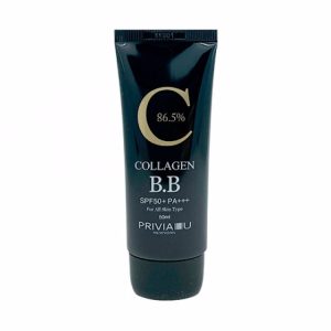 PRIVIA 86.5% COLLAGEN B.B SPF50+PA+++ (50ml), ББ крем с коллагеном (50мл)