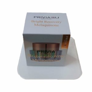 PRIVIA U BRIGHT RECOVERY MELAQUINONE 50gr, Восстанавливающий крем для лица