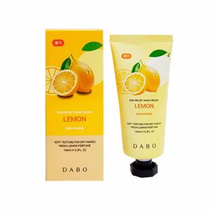 DABO SKIN RELIEF HAND CREAM LEMON BRIGHTENING(100ml), Крем для рук с экстрактом лимона (100мл)