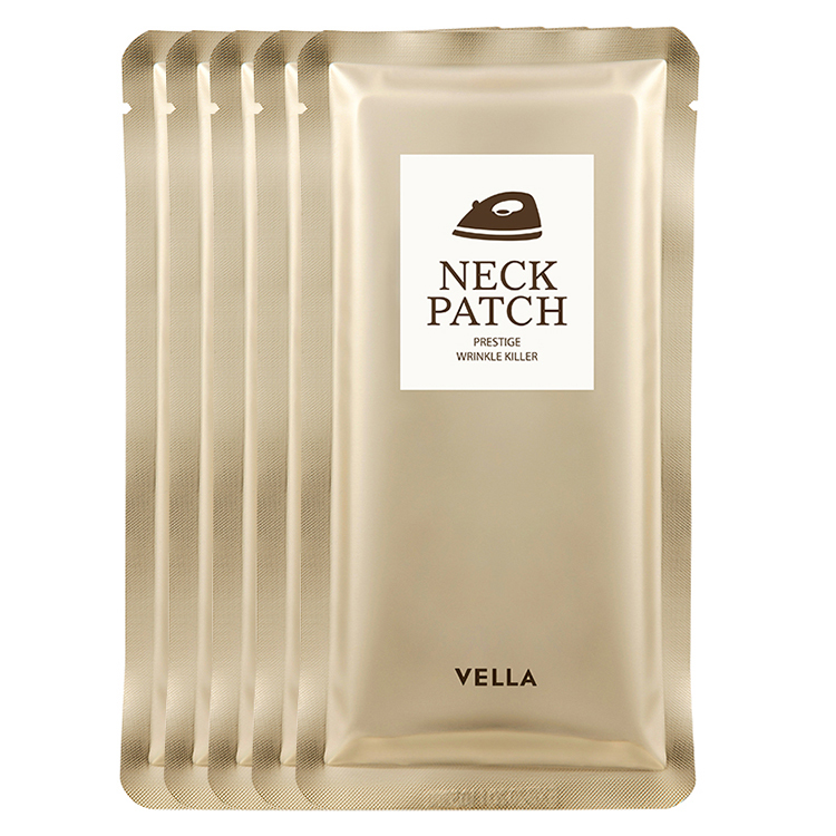 VELLA NECK PATCH PRESTIGE WRINKLE KILLER (5ea), Патчи для шеи (5шт)