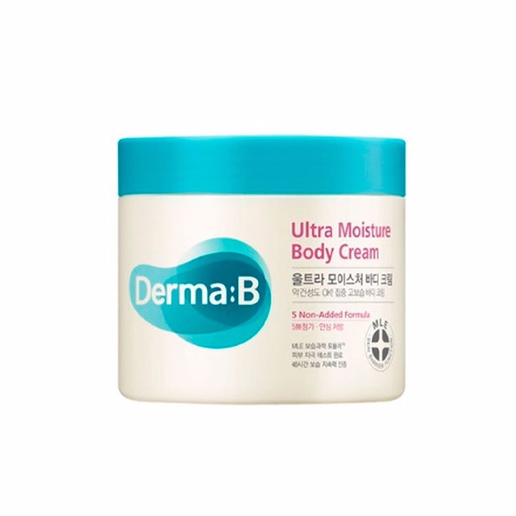 DERMA-B ULTRA MOISTURE BODY CREAM 430ml, Глубоко увлажняющий крем для тела