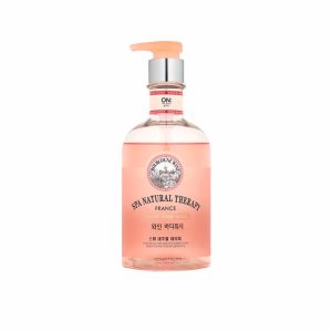 ON: THE BODY SPA NATURAL THERAPY WINE BODY WASH (FRANCE) (600ml), Гель для душа на основе французского вина (600мл)