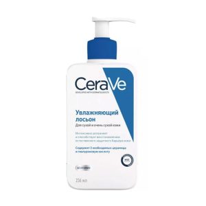 Молочко CeraVe увлажняющее для сухой кожи лица и тела 236 мл