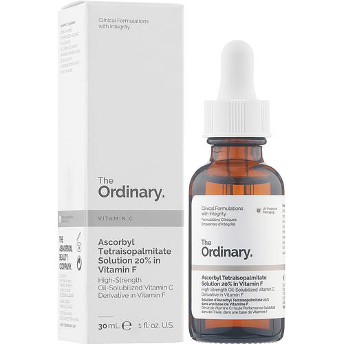 The Ordinary Ascorbyl Tetraisopalmitate Solution 20% - Сыворотка для лица с витамином F — изображение 2