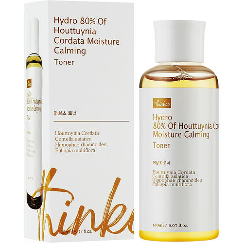 Thinkco Hydro 80% Of Houttuynia Cordate Moisture Calming Toner - Увлажняющий успокаивающий тонер экстрактом хаютунии — изображение 2