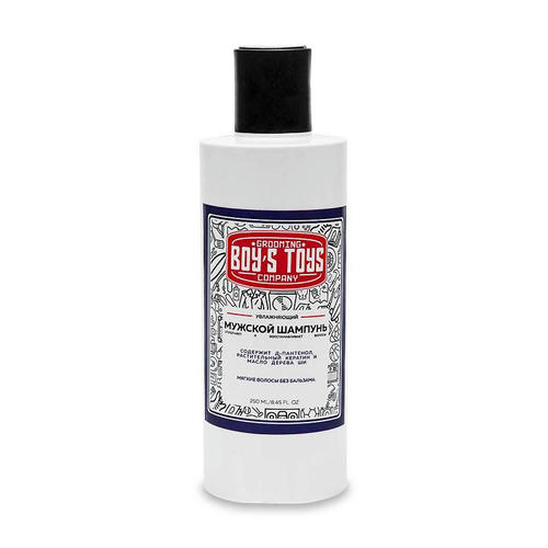 Boys Toys, Шампунь увлажняющий для ежедневного ухода за нормальными и сухими волосами Daily Moisturizing Shampoo, 250 мл