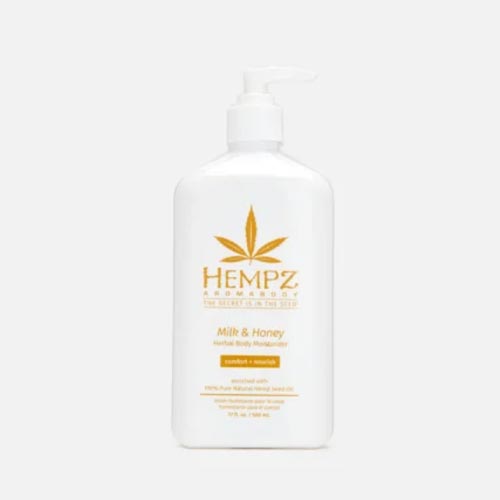 HEMPZ, Молочко для тела увлажняющее Milk & honey, 500 мл.