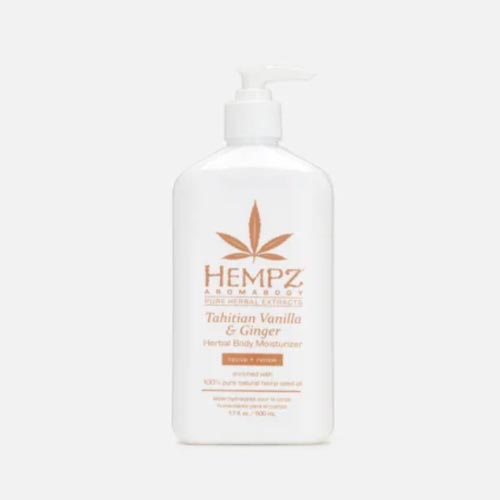 HEMPZ, Молочко для тела увлажняющее tahitian vanilla & ginger, 500 мл.