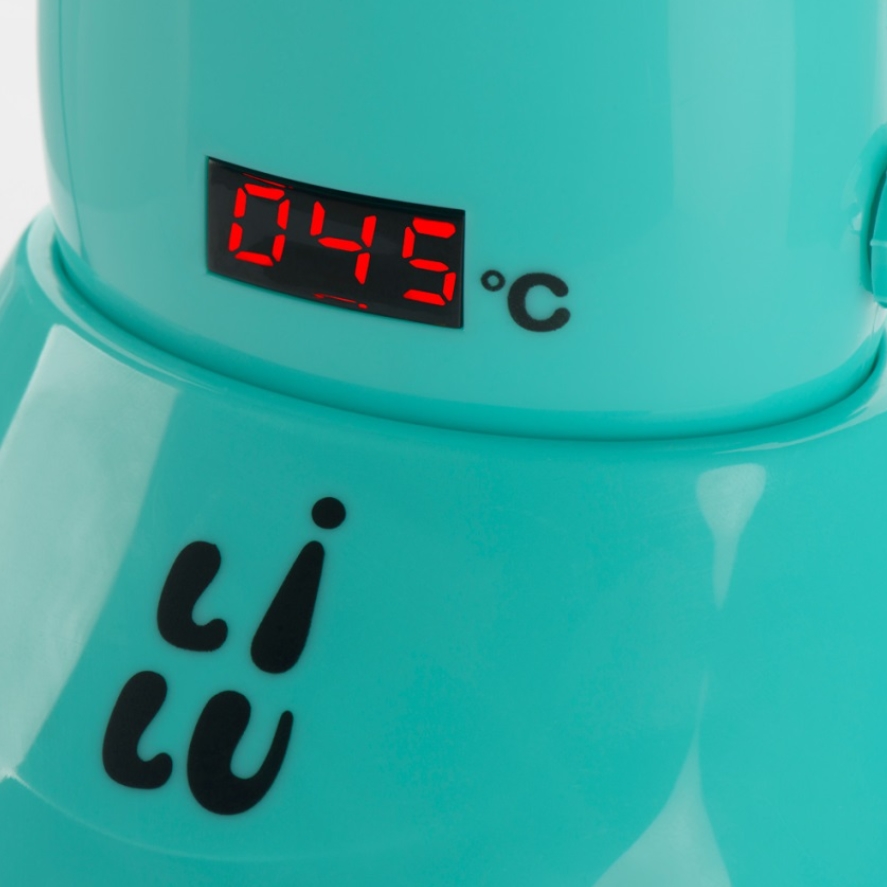 LILU Caitlyn, Воскоплав на один картридж с базой и терморегулятором, бирюзовый, 100 мл — изображение 2